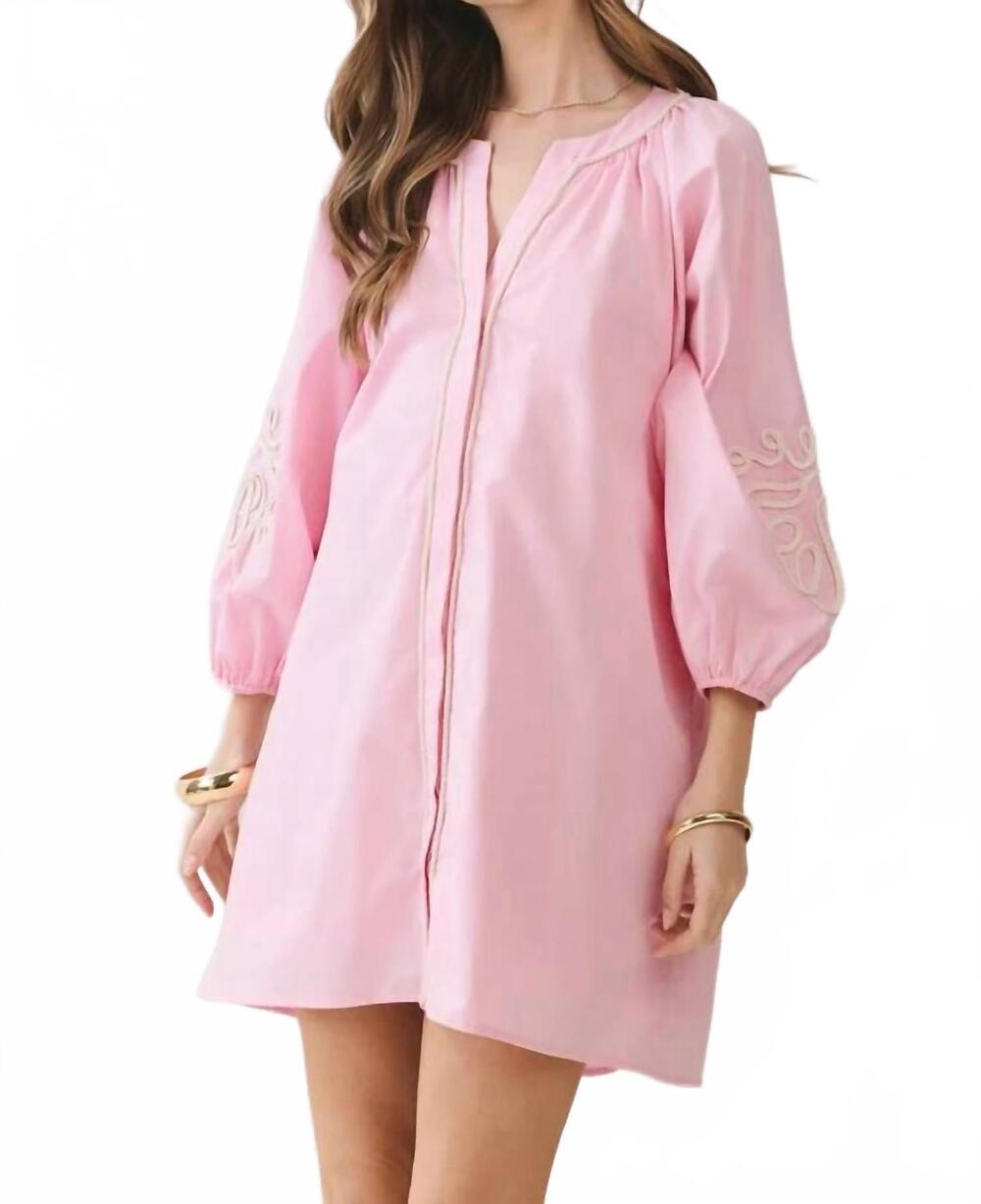 NEW TCEC serendipity dress in pink